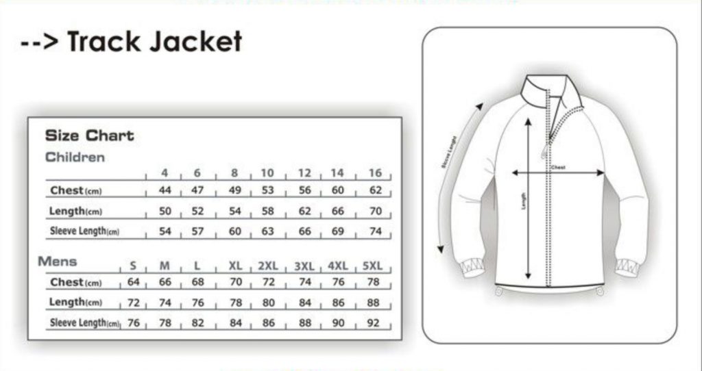 Track-Jacket-Sizes
