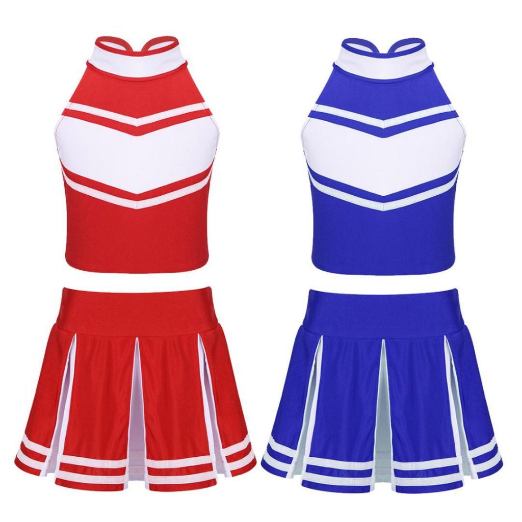 Customized Kids Cheerleading Uniform Action Athletic